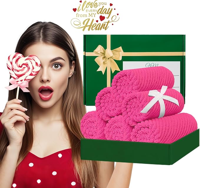 VOOVA & MOVAS Pink Washcloths - Image 6