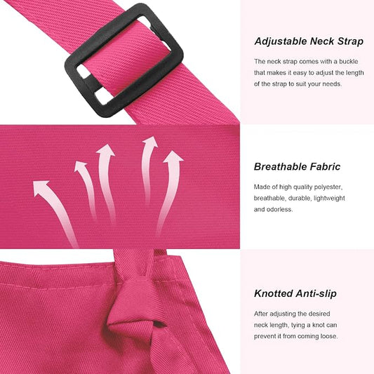 15 Pcs Adult Aprons Bulk with Pockets Adjustable Bib Chef Apron - Image 2