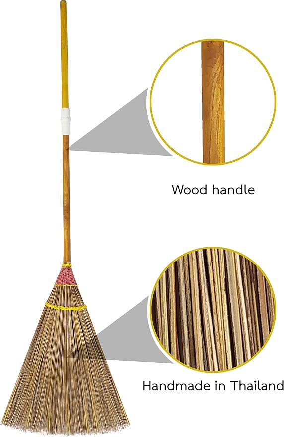 Natural Coconut Leaf Broom - Image 9