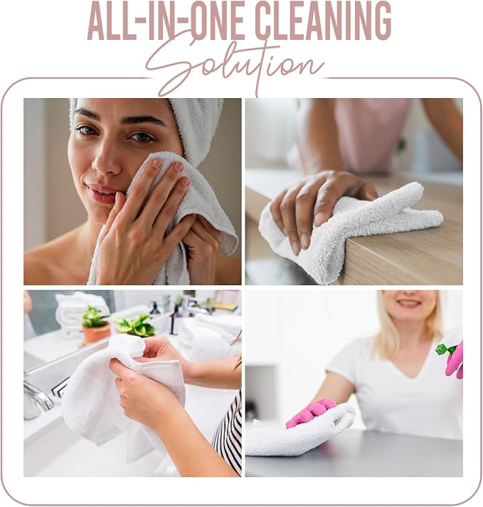 DAN RIVER 24 Pack Wash Cloths for Showering - Image 7