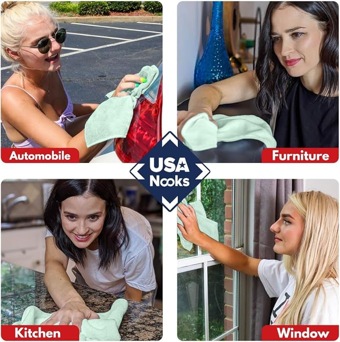 USANOOKS Microfiber Cleaning Cloth - Image 5