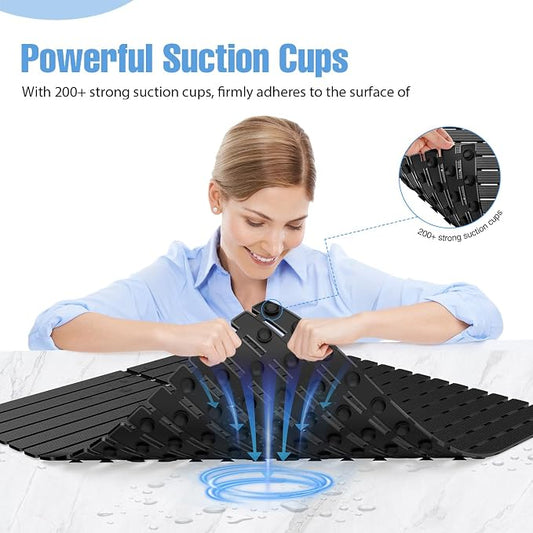 Shower Mat Non-Slip Bath Mat for Tub Floor & Stall - Image 2