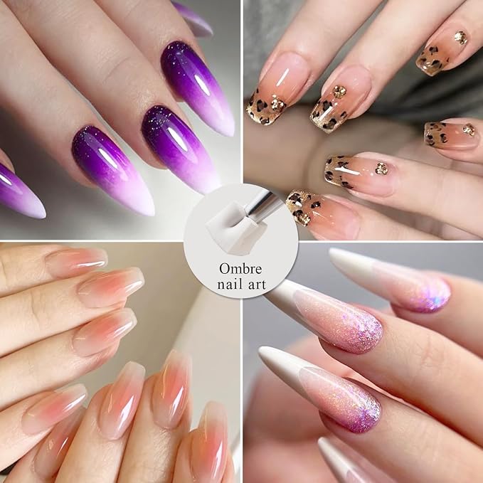 150Pcs Soft Nail Sponges for Ombre Mini Nail Art Sponges - Image 6