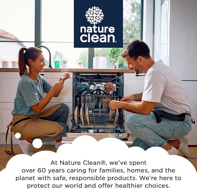 Nature Clean All Natural Dishwasher Pods, Plant-Based Non-Toxic Dishwasher - Image 7