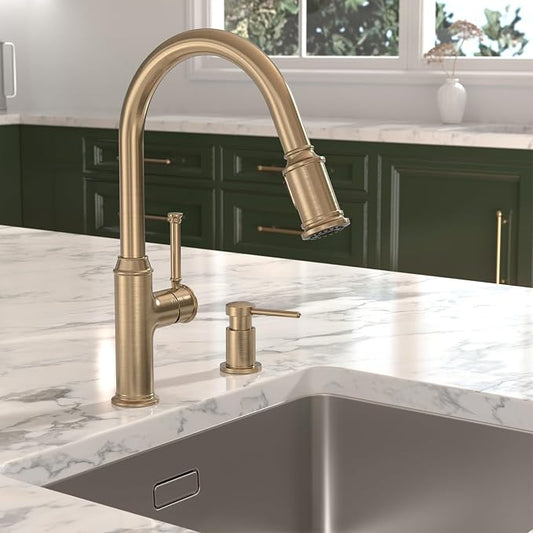 Lava Odoro Champagne Gold Soap Dispenser - Image 2