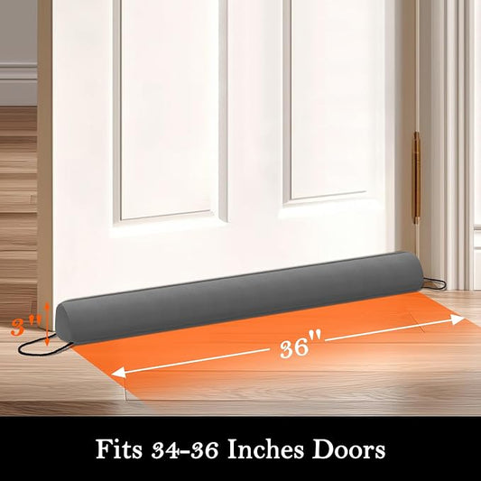 Sunolga 36" Door Draft Stopper Blocks Hot and Cold Air - Image 2