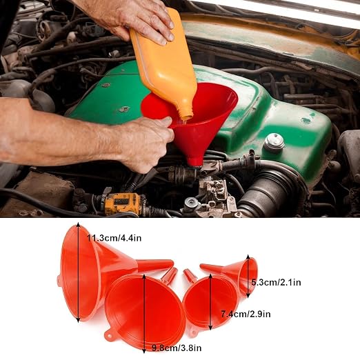 10 PCS Funnels for Automotive Use,Automotive Funnel Set - Image 2