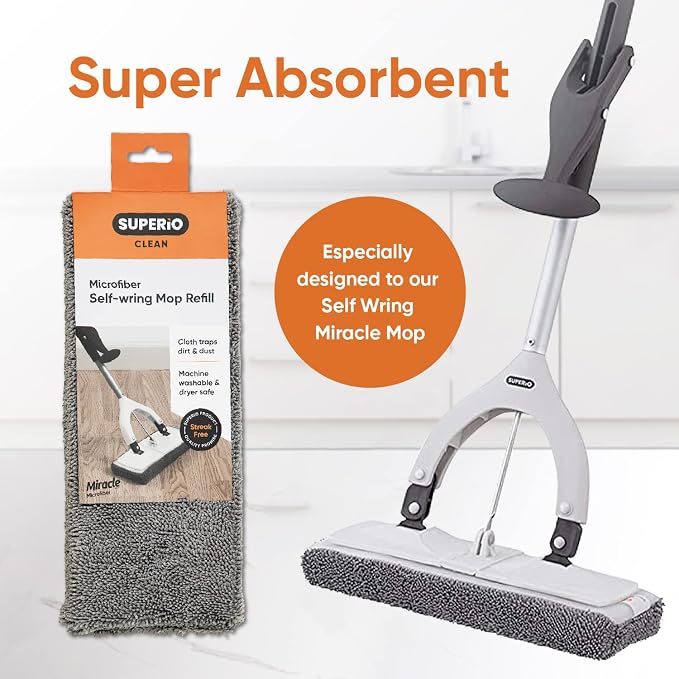 Superio Microfiber Mop Head Replacement - Image 9