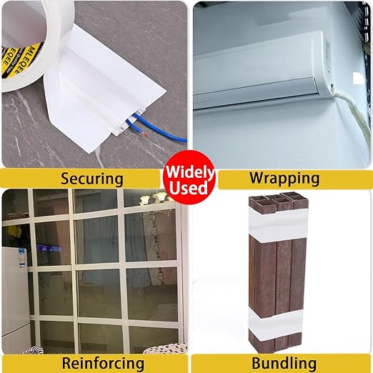 2Pack Duct Tape Heavy Duty Single Sided, Strong Adhesive High Strength - Image 7