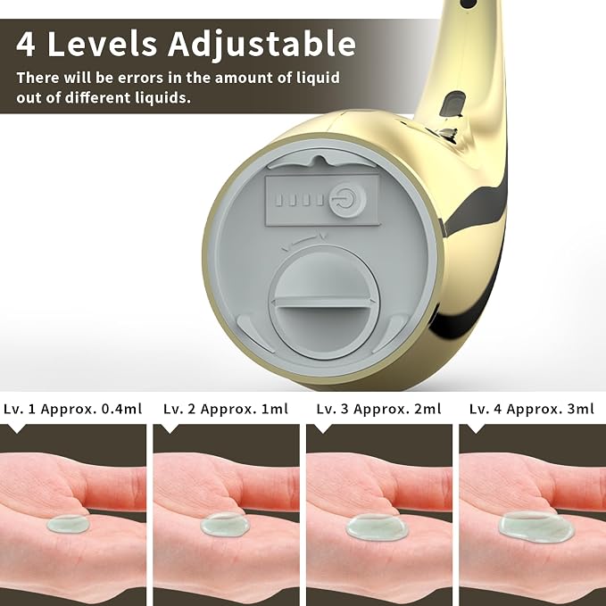 Automatic Liquid Soap Dispenser, 300ML Touchless 4 Gear Adjustable, Countertop - Image 6