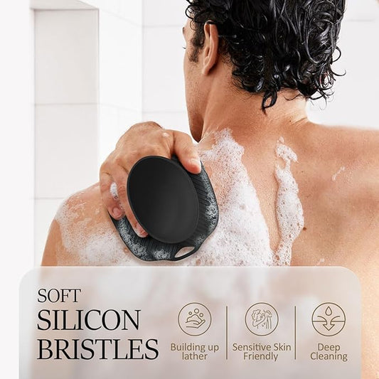 Soft Silicone Body Scrubber, Gentle Like a Hand Exfoliating Your Skin and Build - Image 2