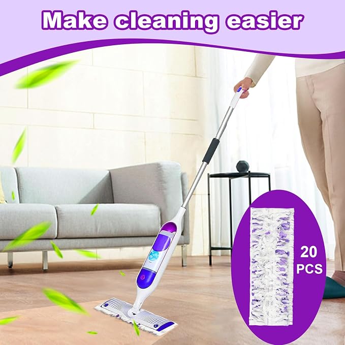48 Pack PowerMop Refills Pads for Swiffer PowerMop Multi-Surface Mops and - Image 7