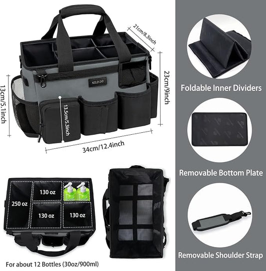 Wearable Cleaning Caddy Bag, Cleaning Supply Tote - Image 2