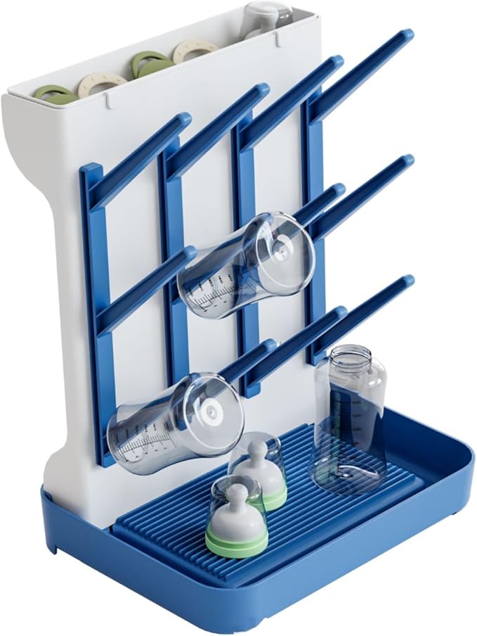 Tecdigbo Baby Bottle Drying Rack, Countertop Bottle Dryer, Cup Drying Rack - Image 8