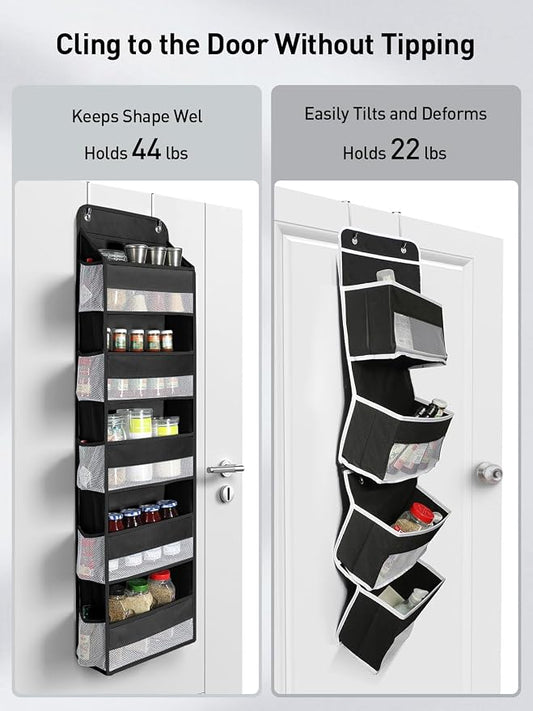 Yecaye 2 Pc Over the Door Organizer - Image 2