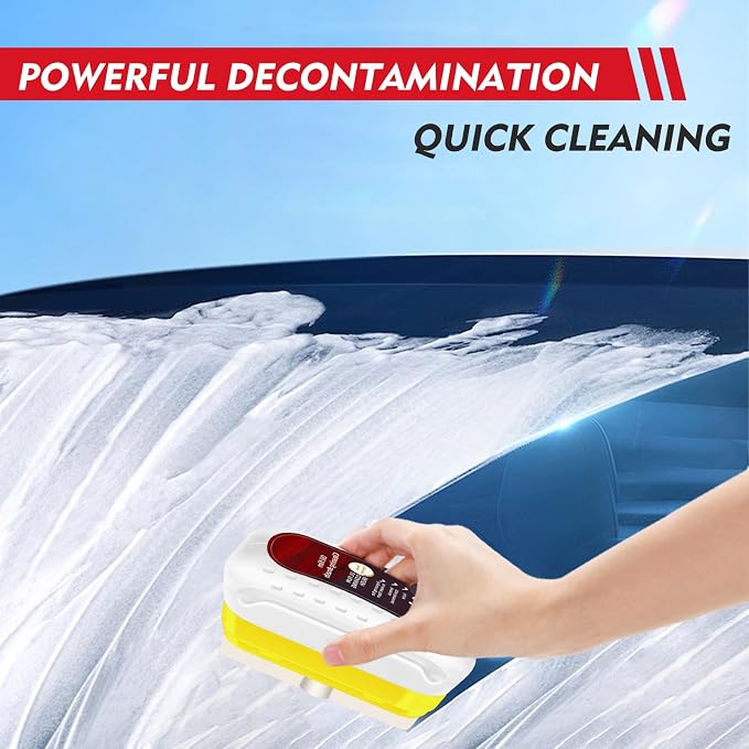 Automotive Oil Film Cleaning Brush, Upgraded Antifog & Rainproof Glass Cleaning - Image 7