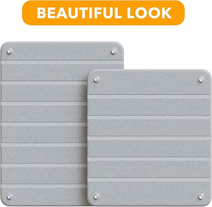 SpaceAid 2 Pack Stone Dish Drying Mats - Image 7