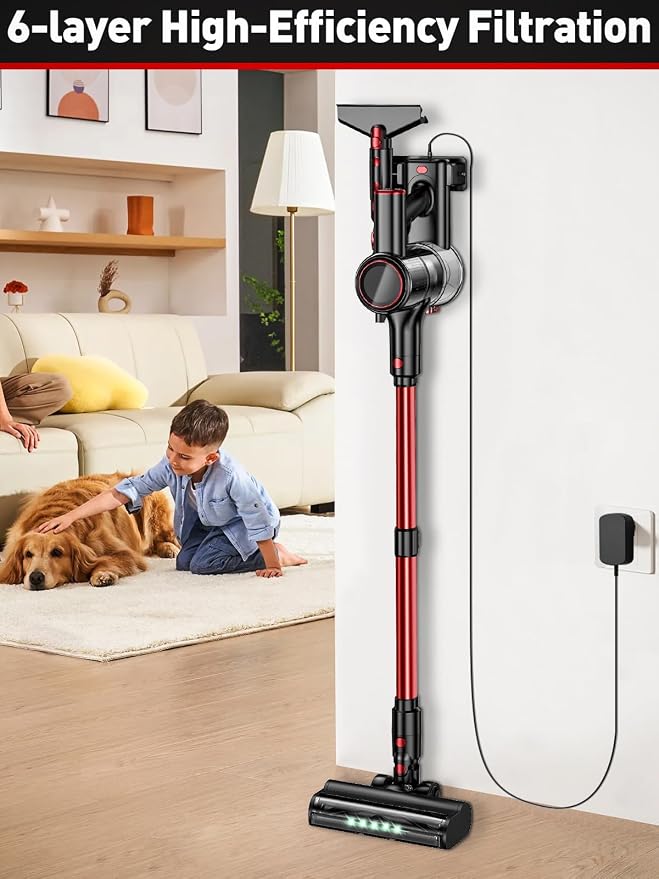 Cordless Vacuum Cleaner, 40KPA 8-in-1 Vacuum Cleaners - Image 9