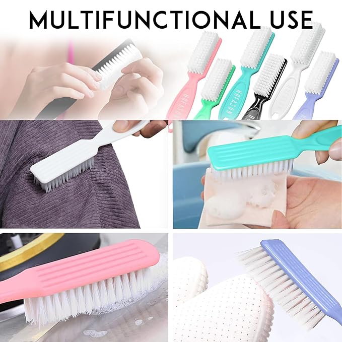 HOFASON 20Pcs Handle Grip Nail Brush, Hand Fingernail Cleaner Brush Manicure - Image 7