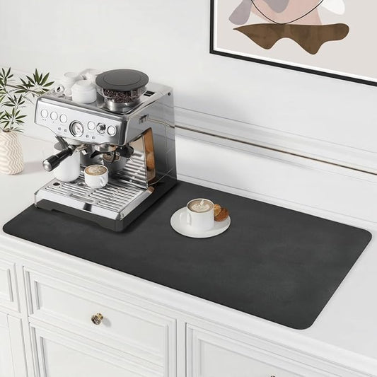 2PCS Dish Drying Mat for Kitchen Counter – Super Absorbent, Heat Resistant & - Image 2