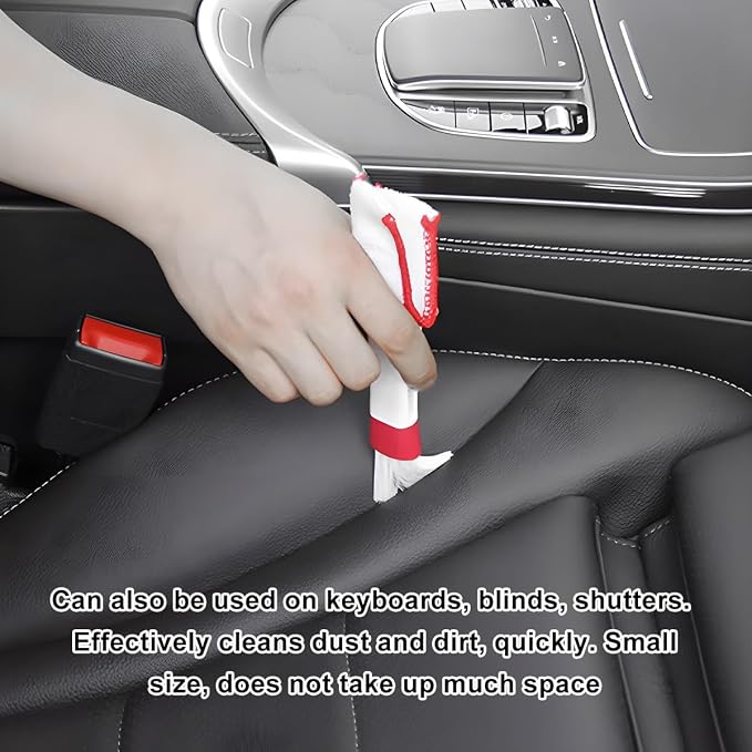 2 PCS Mini Duster for Car Air Vent, Double Ended Automotive Air Vent Microfiber - Image 6