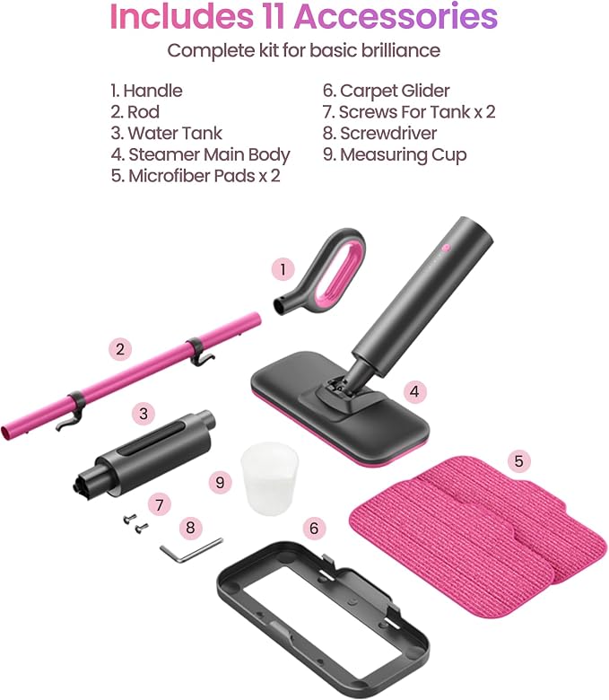 Schenley Steam Mop Cleaner Powerful - Image 9