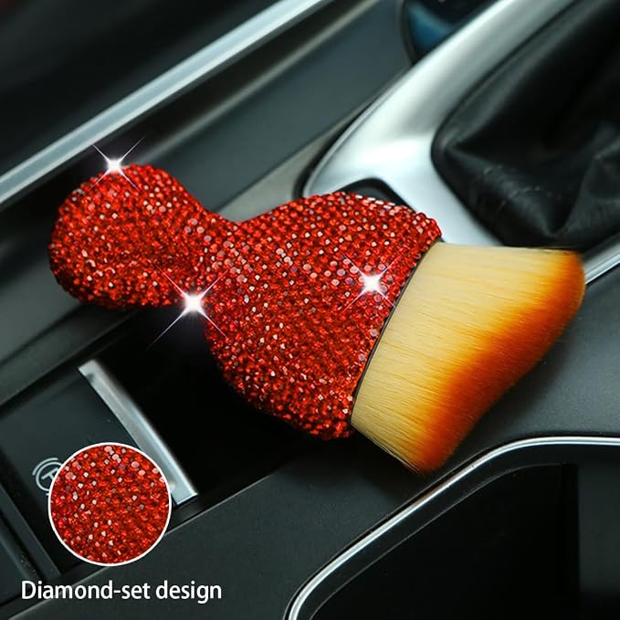 zipelo Auto Interior Dust Brush, Car Detailing Cleaning Brush - Image 6