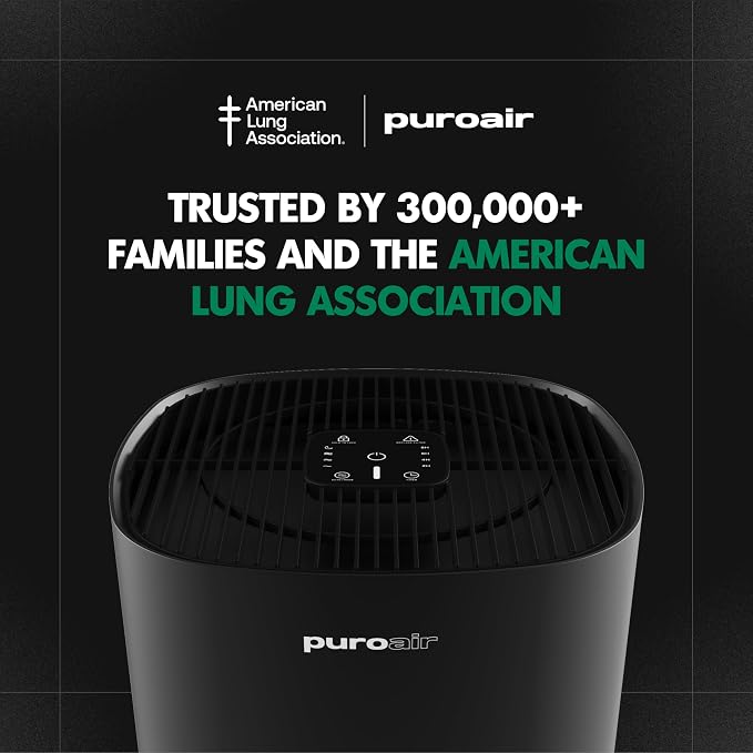 PuroAir 240 HEPA Air Purifiers for Home Large Rooms - Image 9