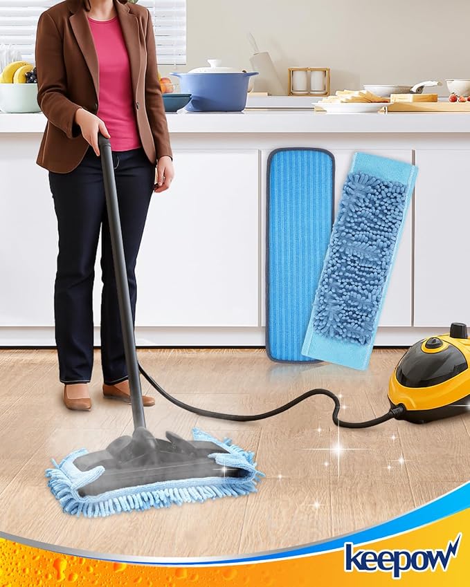 KEEPOW Reusable Microfiber Mop Pads Compatible - Image 7