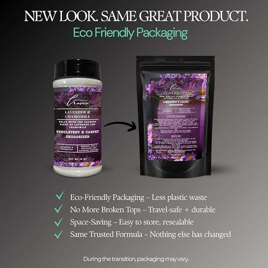 Lavender Chamomile Carpet Freshener Powder: Powerful Odor Eliminator - Image 2