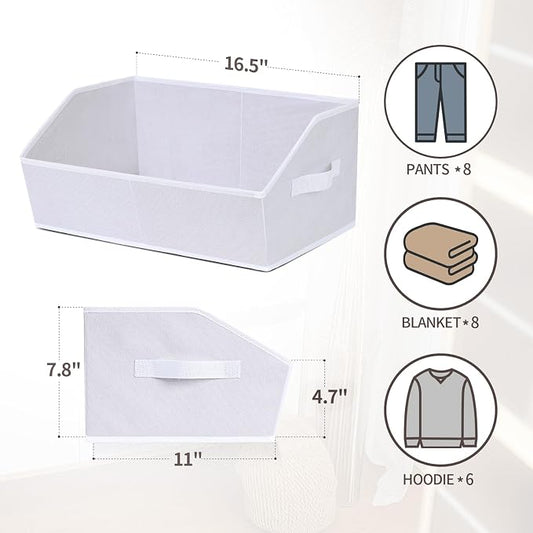 Homsorout Fabric Bins for Organization - Image 2
