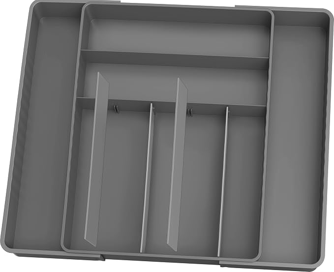 Simple Houseware Expandable Kitchen Drawer Flatware Organizer - Image 7