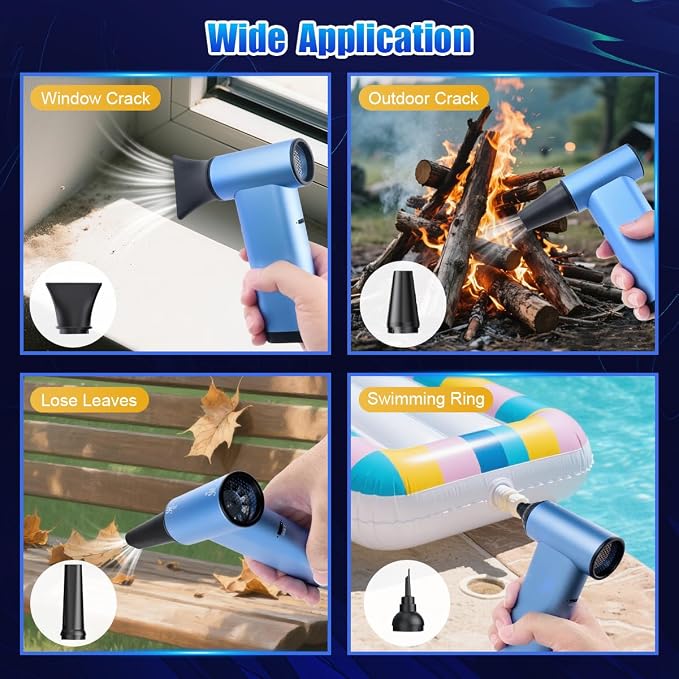 DSHDING Metal Compressed Air Duster - Image 9