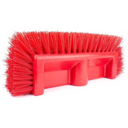 SPARTA Multi-Level Tile Scrub Brush 12" Wide Brush Head, Heavy-Duty Tile - Image 5