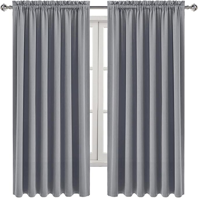 DWCN Blackout Curtains for Living Room Thermal Insulated, Energy Saving & Noise - Image 9