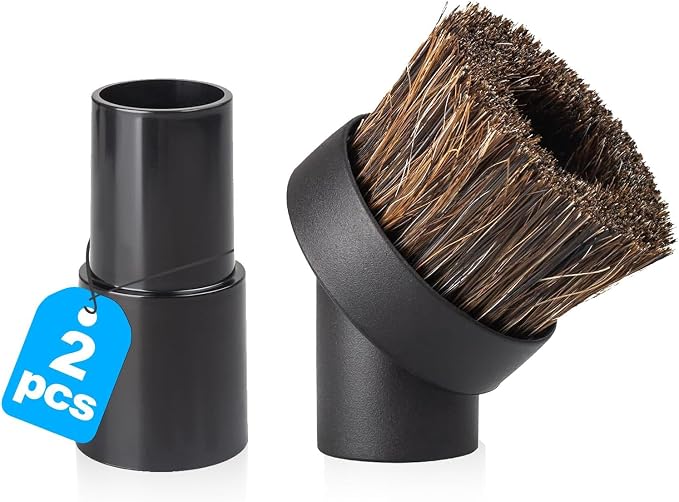 Round Horse Hair Brush Vacuum Attachment - Image 8