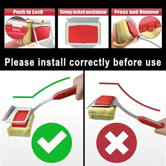 GRILLART Grill Brush Bristle Free, Replaceable BBQ Cleaning Pad, Safe - Image 2