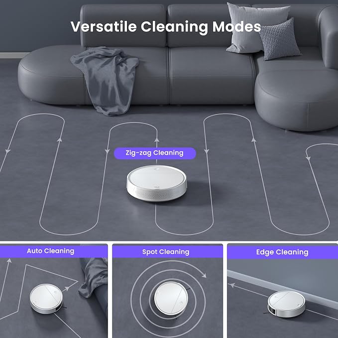 OKP K5 Pro Robot Vacuum and Mop, 3 in 1 Mopping Robotic Vacuum - Image 9