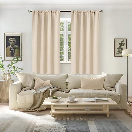BGment Champagne Blackout Curtains - Image 2