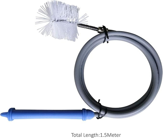 59 Inch Drain Cleaner Brush, Pipe Cleaner Clog Remover - Image 2