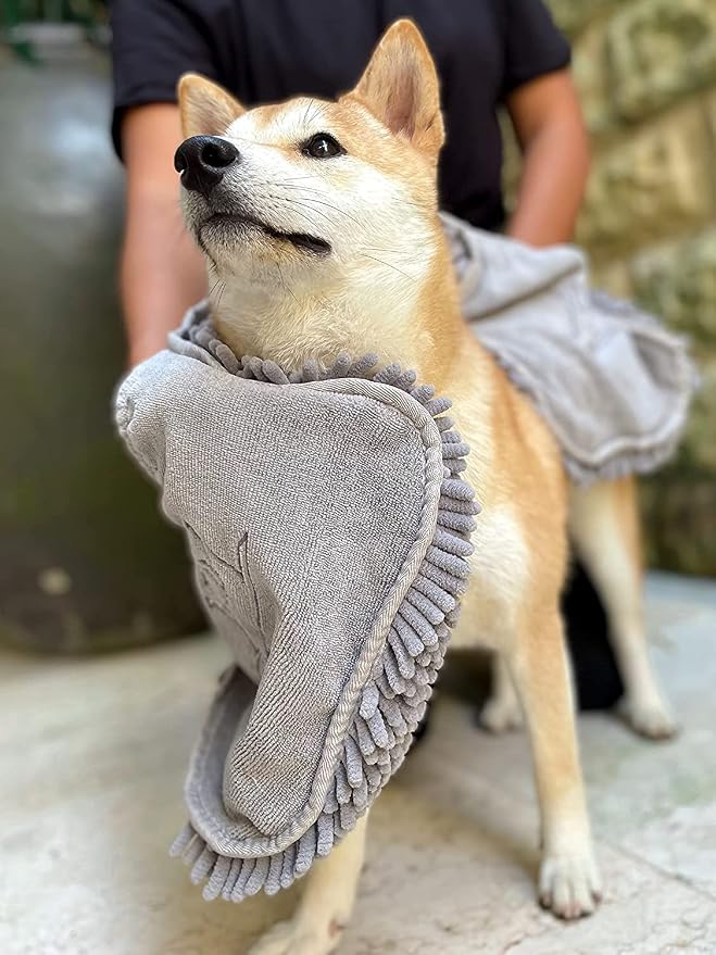 Tuff Pupper Quick Dry Towel for Dogs | Ultra Absorbent Microfiber Shammy | - Image 9