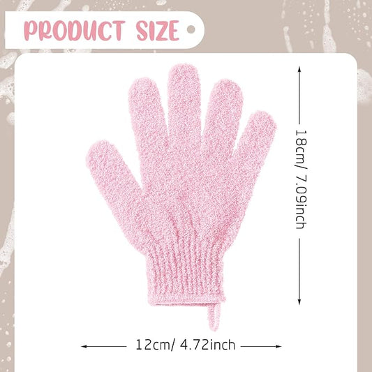 104 Pcs Exfoliating Glove Bulk Shower Gloves - Image 2