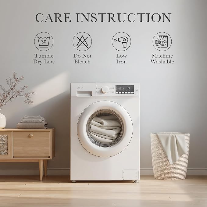 PONY DANCE Cream Blackout Curtains - Image 8