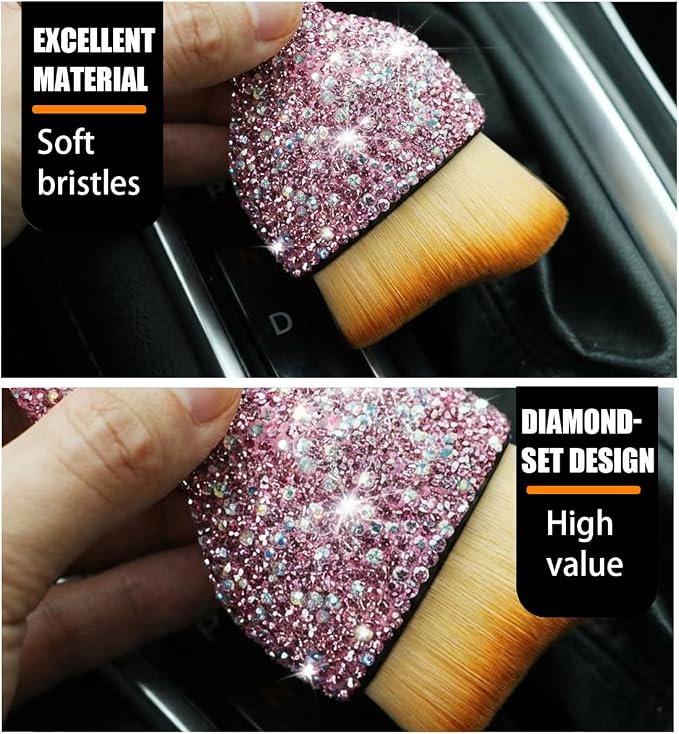 zipelo Auto Interior Dust Brush, Car Detailing Cleaning Brush - Image 6