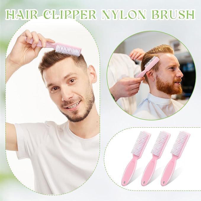 Patelai 12 Pcs Barber Clipper Brush Blade Trimmer Cleaning Brush - Image 6