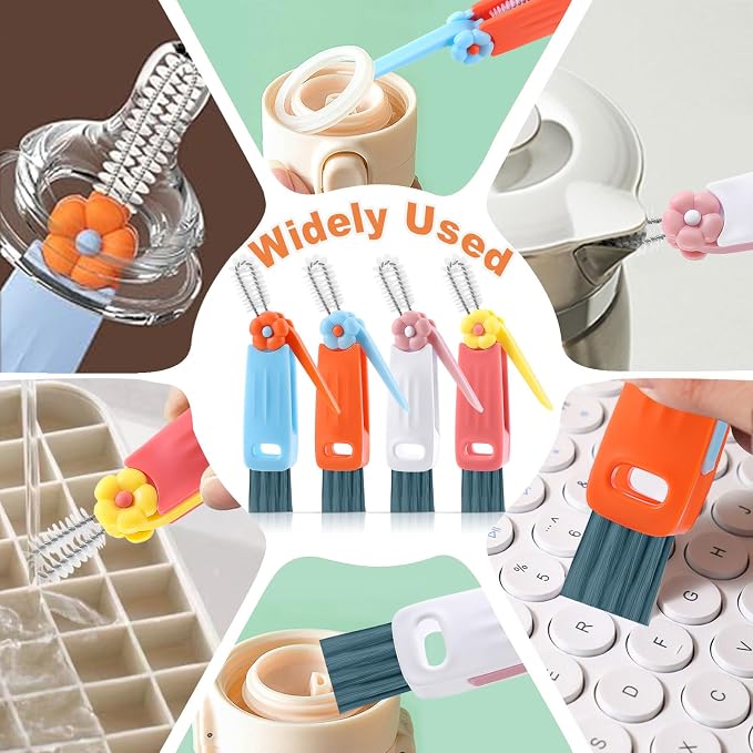 3 in 1 Cup Lid Cleaning Brush, Gap Cleaner Brushs - Image 6