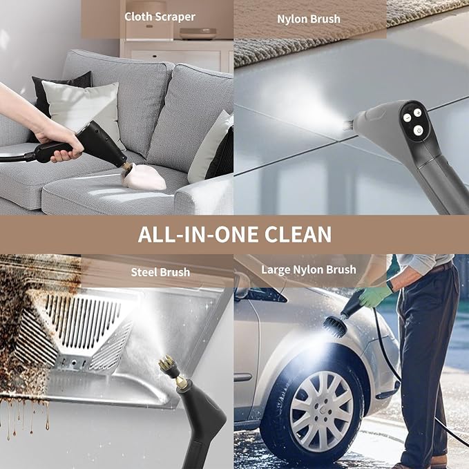 Kuvictewl Handheld Steam Cleaner - Image 6