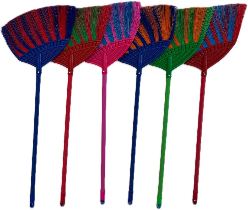 1 Pack Soft Sweeping Brooms /38” House Brooms - Image 9