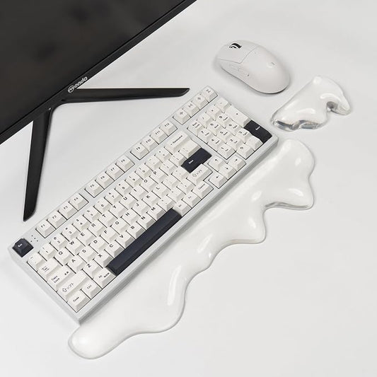 Ergonomic Gel Wrist Rest for Keyboard and Mouse, Cute Silicone Wrist Rest for - Image 2