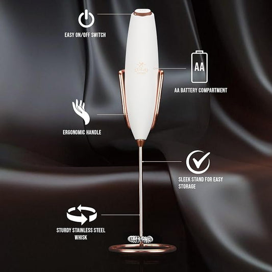 Zulay Kitchen Executive Series Luxury Gift Milk Frother - Image 2